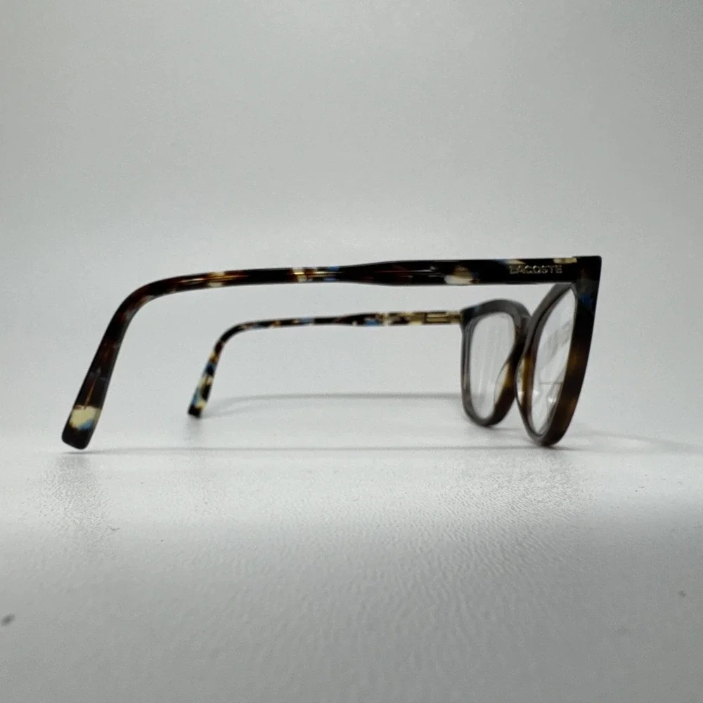 Lacoste Eyeglasses L2884 214 Blue Brown Tortoise 57-20-145 w/ Case,‎ For Frames